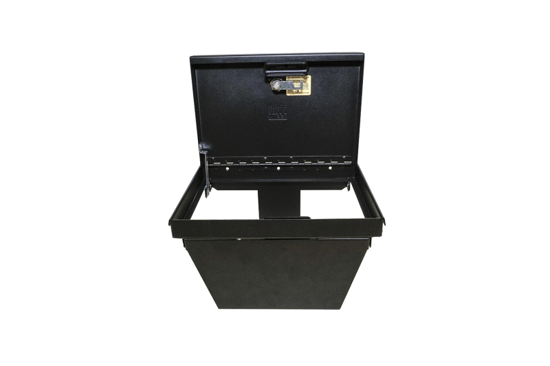 Chevrolet Silverado 3500HD Console Safe - Tuffy Products - W/ Combo Lock, Flow-Thru Console - Black - `20-`24
